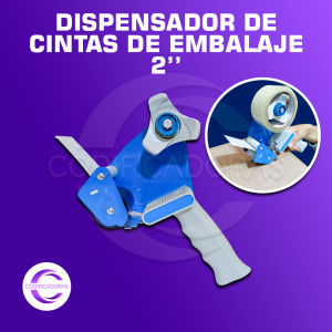 Dispensador de cinta de embalaje 2''