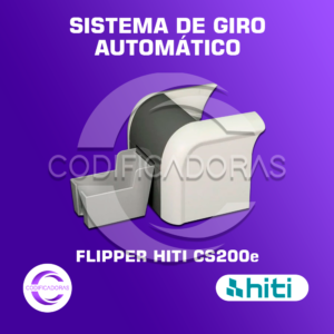 Sistema De Giro Automático - Flipper Para Impresora de Carnets HITI CS200e