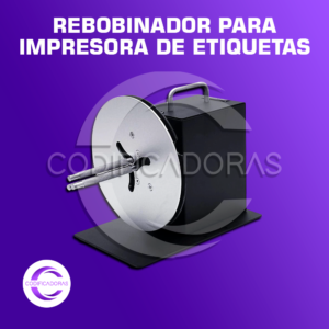 REBOBINADOR AUTOMÁTICO PARA IMPRESORA DE ETIQUETAS AUTOADHESIVAS